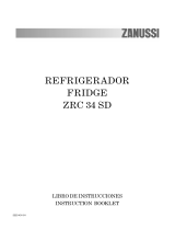 Zanussi ZRC34SD Manual de usuario