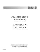 Zanussi ZFU629MX Manual de usuario