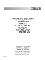 Zanussi ZFU625MW Manual de usuario