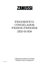 Zanussi ZRD33SD8 Manual de usuario
