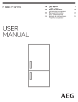 AEG SCE81921TS Manual de usuario