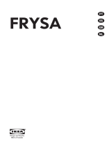 IKEA FRYSA 30282343 Manual de usuario