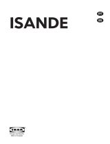 IKEA ISANDE 40282371 Manual de usuario