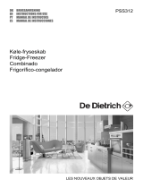 De Dietrich PSS312 Manual de usuario