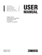 Zanussi ZRB34312XA Manual de usuario