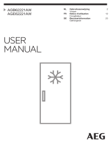 AEG AGE62221AW Manual de usuario