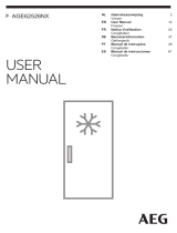 AEG AGE62526NX Manual de usuario
