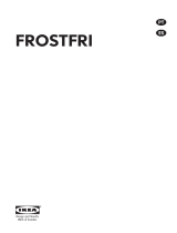 IKEA FROSTFRI 70221871 Manual de usuario