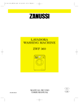 Zanussi ZWF360 Manual de usuario