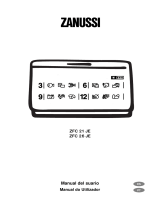 Zanussi ZFC21JE Manual de usuario