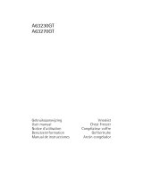 Aeg-Electrolux A63230GT Manual de usuario
