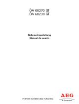 Aeg-Electrolux A60230GT Manual de usuario
