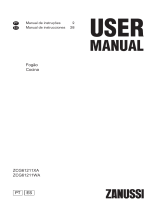 Zanussi ZCG61211XA Manual de usuario