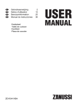 Zanussi ZEV6341XBA Manual de usuario