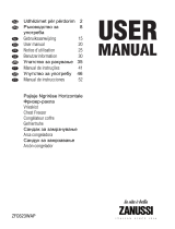 Zanussi ZFC623WAP Guía del usuario