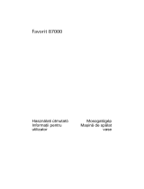Aeg-Electrolux F87000P Manual de usuario