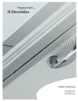 Electrolux efg 60750 x Manual de usuario