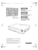 Casio XJ-M140 Guía del usuario