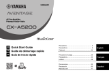 Yamaha CX-A5200BL Guía de inicio rápido