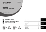 Yamaha Audio RX-V385 Guía de inicio rápido