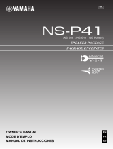 Yamaha NS-P41 El manual del propietario