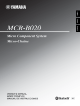 Yamaha MCR-B020 El manual del propietario