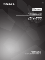 Yamaha ISX-800 El manual del propietario