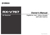Yamaha RX-V767 El manual del propietario