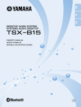 Yamaha TSX-B15 El manual del propietario