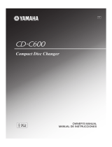 Yamaha CD-C600 El manual del propietario
