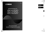 Yamaha RX-A3020 Guía de instalación