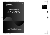 Yamaha RX-A820 Guía de instalación
