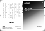 Yamaha RX-V563 El manual del propietario