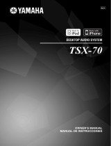 Yamaha TSX-70 El manual del propietario