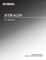 Yamaha HTR-6230 El manual del propietario