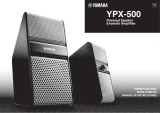 Yamaha YPX-500 Manual de usuario