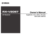 Yamaha RX-V2067 El manual del propietario