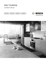 Bosch NGM8046UC Guía de instalación