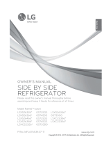 LG LSXS26336S Manual de usuario
