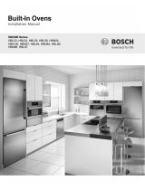 Bosch HBN8651UC Guía de instalación