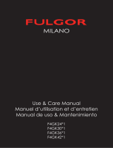 Fulgor Milano F4GK42S1 Manual de usuario