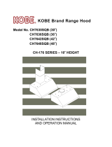 Kobe  CH7636SQB  Manual de usuario