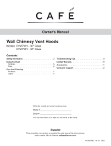 Cafe  CVW73012MSS  El manual del propietario