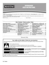 Maytag MDB8989SHB User Instructions