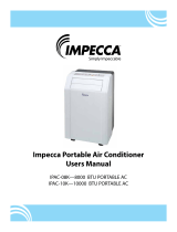 Impecca IPAC10KS Manual de usuario
