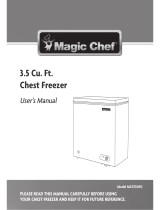 Magic Chef MCCF35W2 El manual del propietario