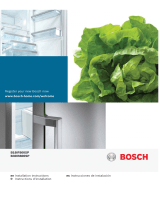 Bosch Benchmark B18IF900SP Guía de instalación