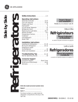 GEAppliances SIDE-BY-SIDE REFRIRATOR 22 Manual de usuario