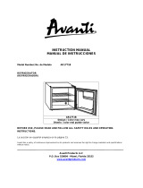 Avanti AR17T1B Guía del usuario