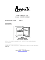 Avanti RM24T1B Guía del usuario